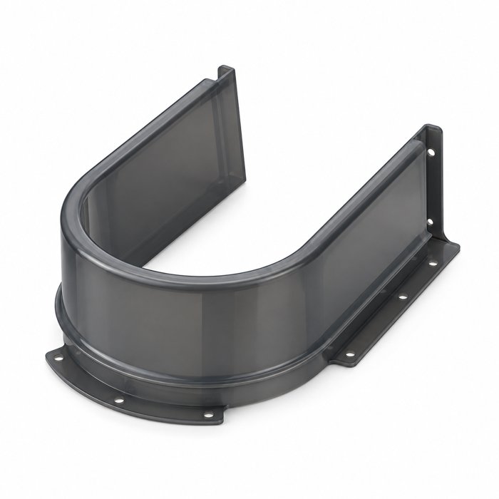 DTC U-shaped Piece/Industrial package, Dark Grey