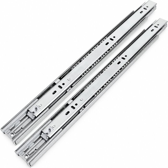 DTC 45 mm Full-Extension Ball-Bearing Slide, Soft Close, 16"