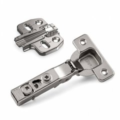 DTC 110&deg; Self-Close Slide-On Hinge, Full Overlay, 35 mm Cup, Screw-On Plate H2