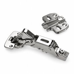 DTC Pivot Pro 155&deg; Self-Close Clip-On Hinge, Full Overlay, 35 mm Cup, 4-Hole Plate H0