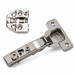 DTC 100&deg; Soft-Close Clip-On Hinge, 35 mm Cup, Screw-On Plate H0