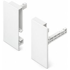 DTC Magic Pro Front fixing-brackets for low inner drawer, silk white