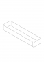 VIBO SpaceLock Mini Tray, Flat Black