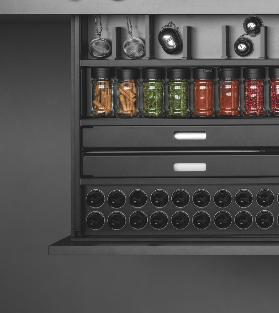 VIBO SpaceLock Film Dispenser, Flat Black