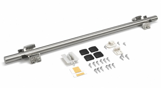 Rincomatic Compact32 Corner Hinge Kit, Stainless Steel, 29-3/4 in