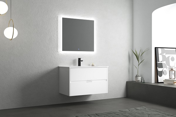 VANITY 36" HIGH GLOSSY WHITE