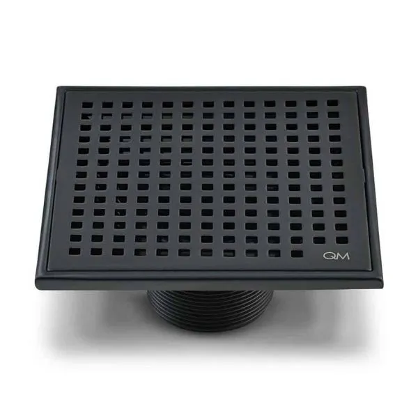 MIRA CENTER DRAIN 5"X5" BLACK