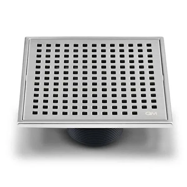 MIRA CENTER DRAIN 5"X5" SATIN