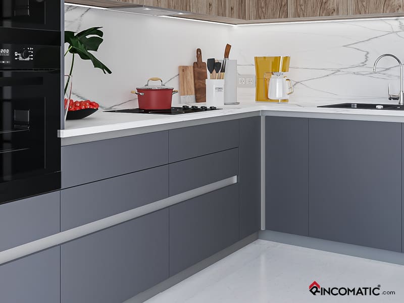 INTERIOR ANGLE UPPER TRADITIONAL GOLA ANTHRACITE